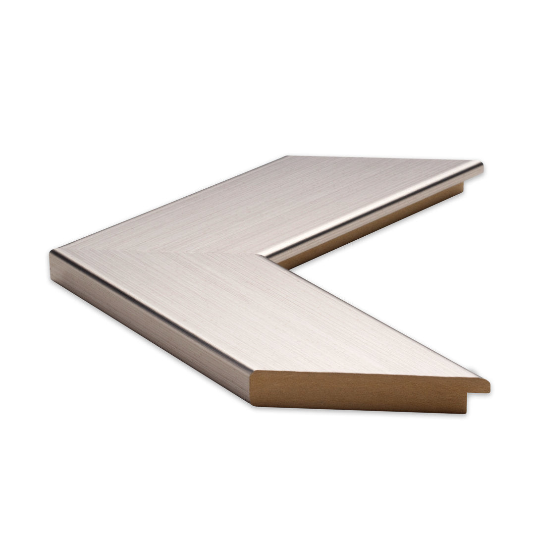 Shmuel Wood Framed with Safety Backing Ideal for Bathroom / Vanity Mirror Wade Logan® Size: 20" x 24" Finish: Antique Satin Nickel