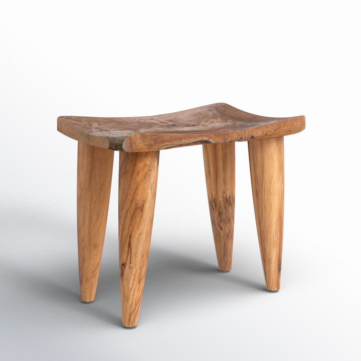 Marnier Solid Wood Utility Stool Joss & Main Color: Natural