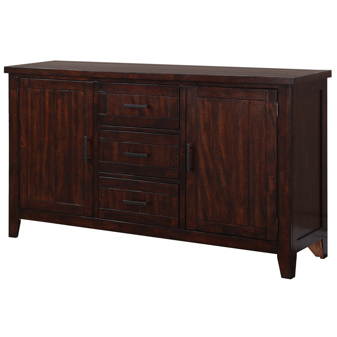 Husnayn 66'' Wide 3 Drawer Sideboard Union Rustic