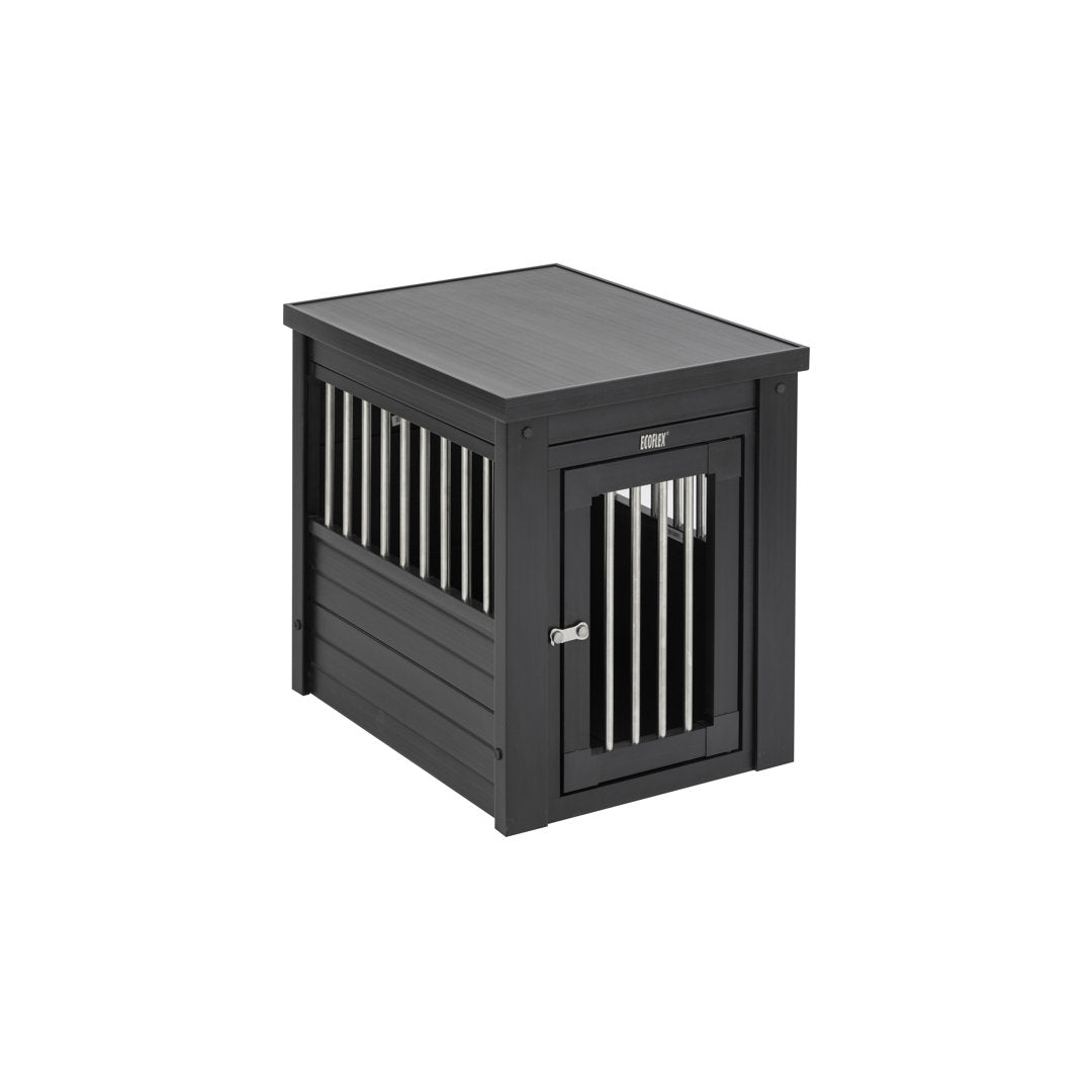 Southwick ECOFLEX® Furniture-Style Dog Crate – End Table Design Archie & Oscar™ Color: Espresso Size: Small (22" H x 18.1" W x 23.6" D)