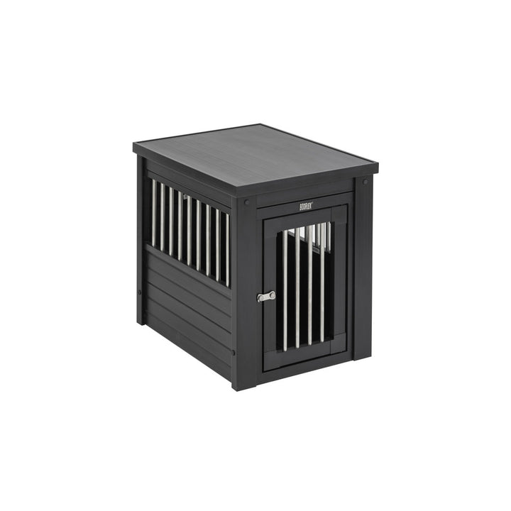 Southwick ECOFLEX® Furniture-Style Dog Crate – End Table Design Archie & Oscar™ Color: Espresso Size: Small (22" H x 18.1" W x 23.6" D)