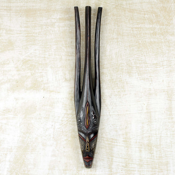 Eshaan Bambara Art African Mask Wall Décor World Menagerie