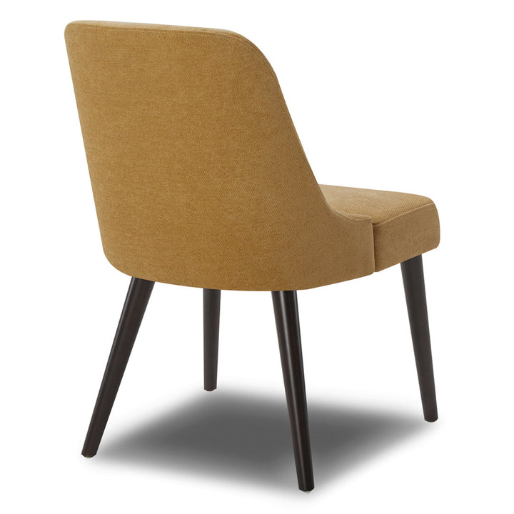 Brently Upholstered Dining Chair (Set of 2) Wade Logan® Upholstery Color: Canary Yellow