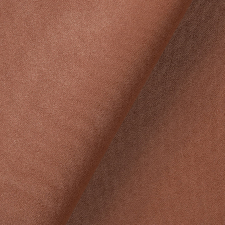 Neptune 24" Wide Tufted Round Cocktail Ottoman Astoria Grand Body Fabric: Peach Orange Velvet