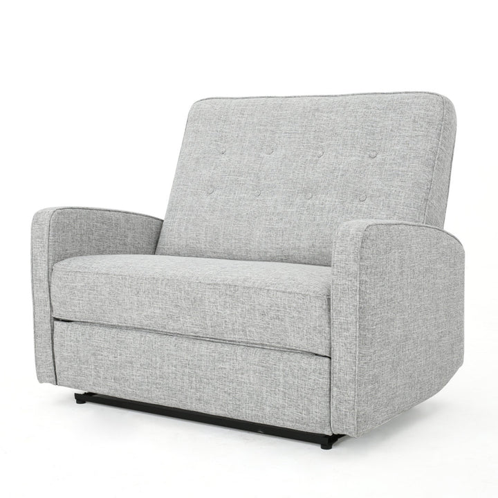 Lieb 47" Wide Manual Standard Recliner Ivy Bronx Fabric: Light Gray Polyester
