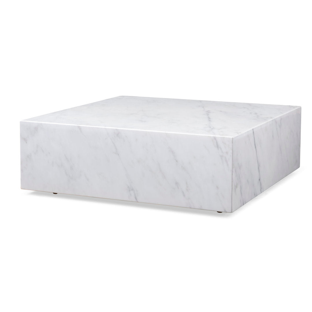 Gorvel Coffee Table Latitude Run® Color: White