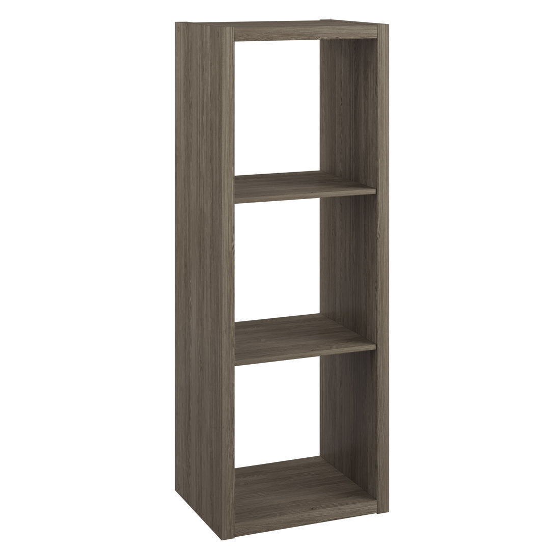 ClosetMaid 43.98" H x 15.87" W Cube Bookcase ClosetMaid Color: Graphite Gray