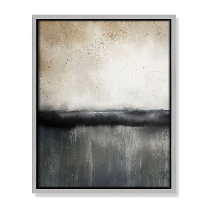 Sunset by Kimberly Allen Print Joss & Main Size: 15.5" H x 12.5" W x 2" D Format: Silver Framed Canvas