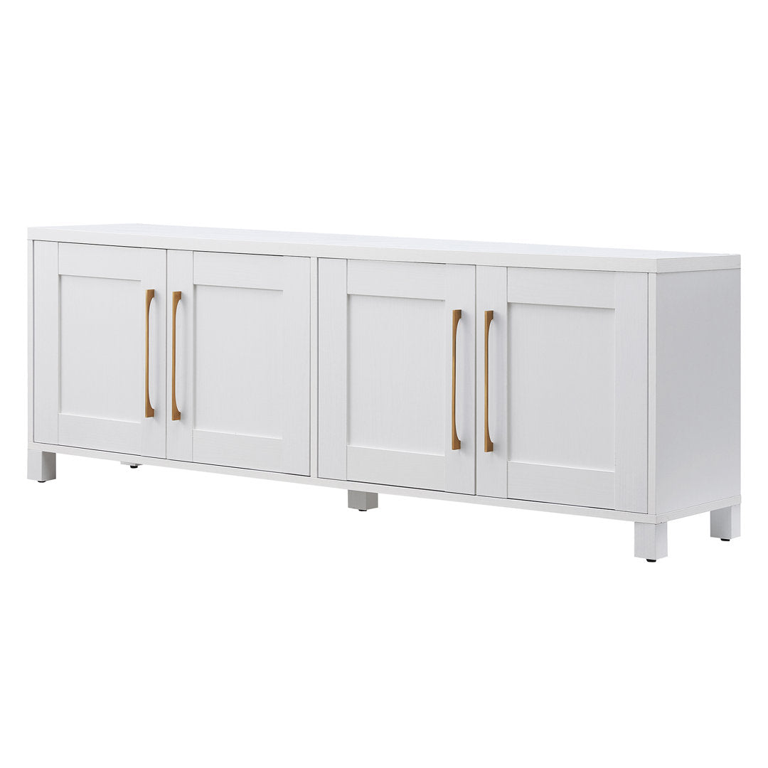 Chabot TV Stand for TVs up to 78" Latitude Run® Color: White