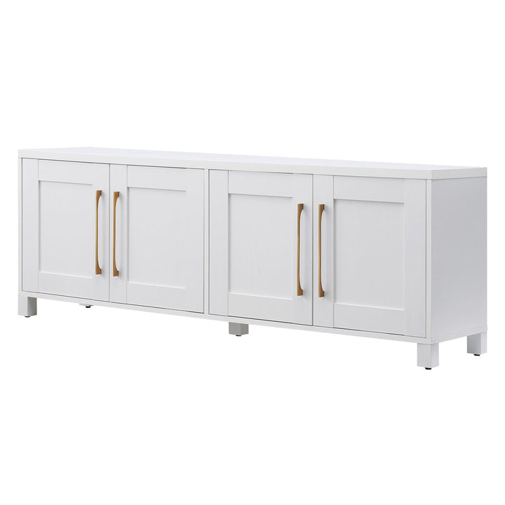 Chabot TV Stand for TVs up to 78" Latitude Run® Color: White