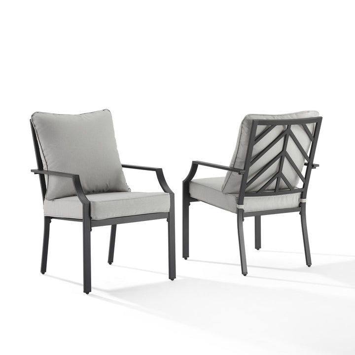Tollstrup Patio Dining Armchair with Cushion (Set of 2) Wildon Home®
