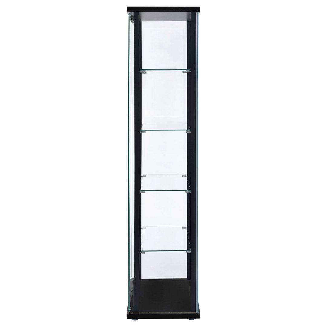 Nieves Curio Cabinet Mercury Row®