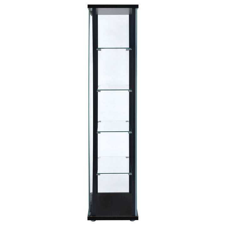 Nieves Curio Cabinet Mercury Row®
