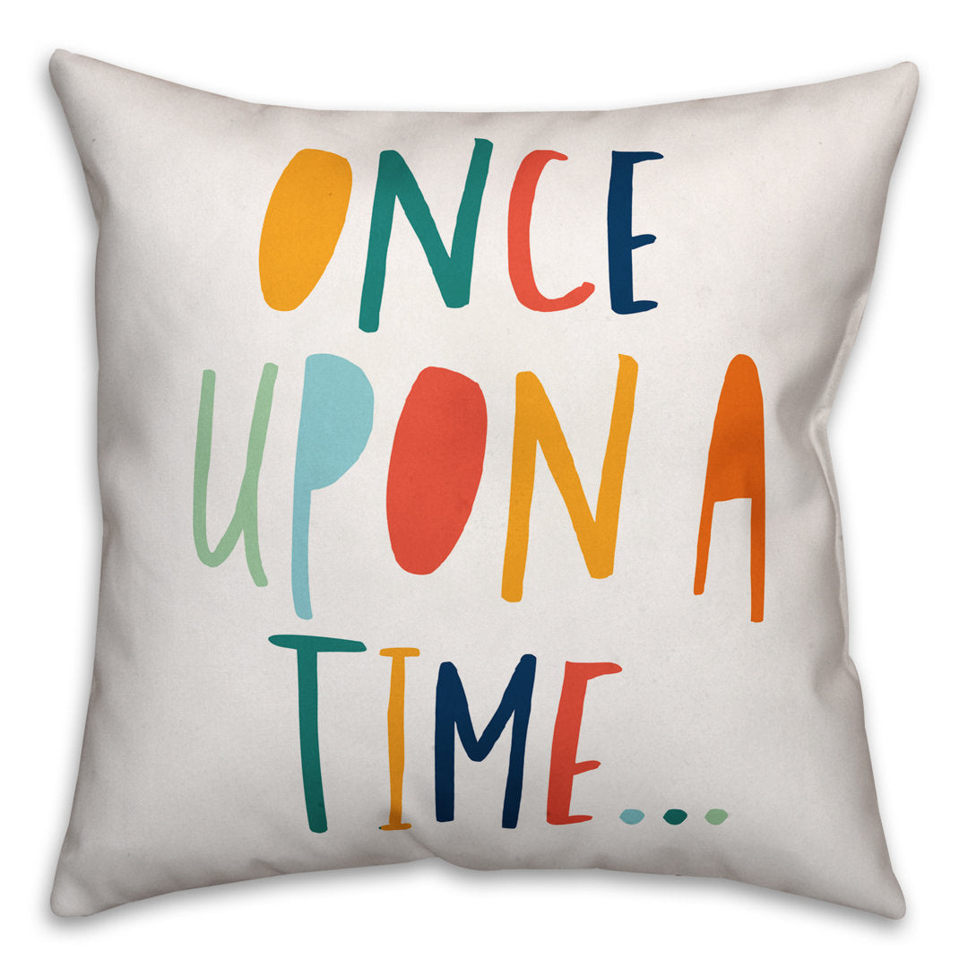 Square Pillow Cover & Insert Designs Direct Creative Group Color: Orange