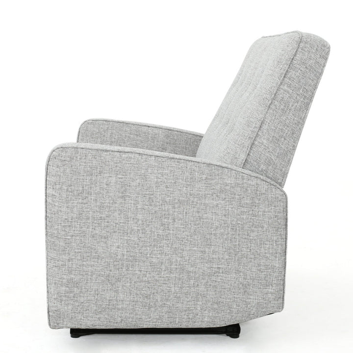 Lieb 47" Wide Manual Standard Recliner Ivy Bronx Fabric: Light Gray Polyester
