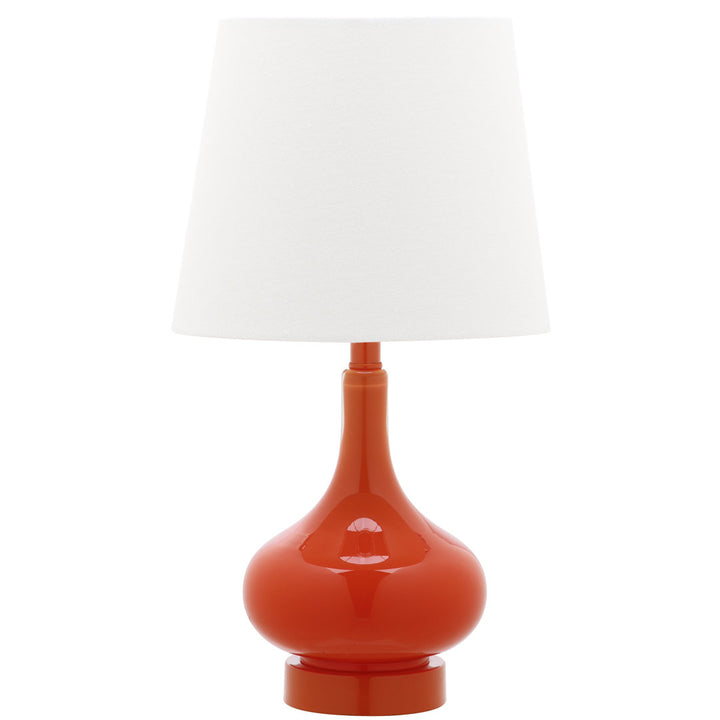 Mikac 17.5" Table Lamp Charlton Home® Base Color: Orange