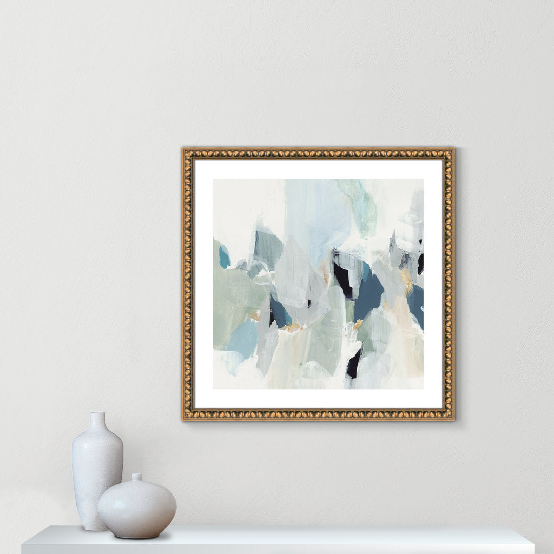 Little Talks III' by Isabelle Z - Painting Print Casa Fine Arts Size: 28.75" H x 28.75" W x 1.13" D Format: Gold Bead Framed Paper