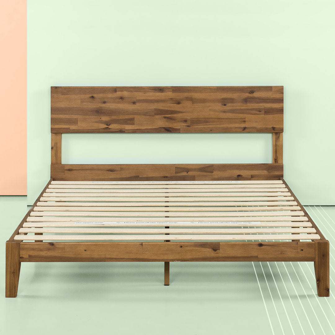 Tara Low Profile Platform Bed Union Rustic Mattress Size: Queen