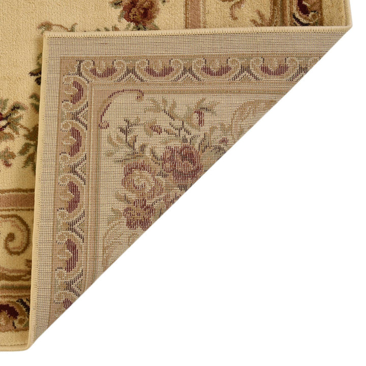 Debora Oriental Cream Area Rug Lark Manor™ Rug Size: Square 7'10"