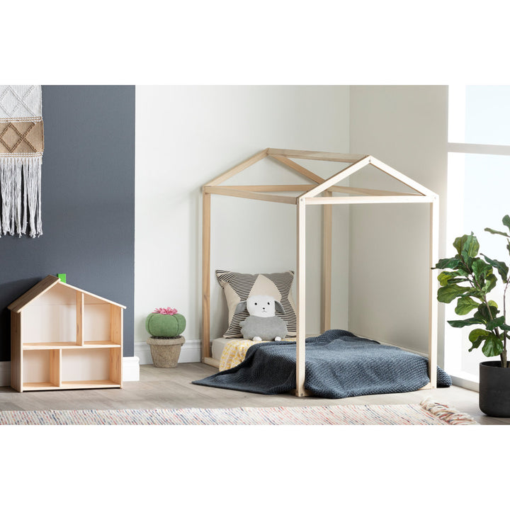 Sweedi Toddler Bed South Shore Bed Frame Color: Natural Poplar