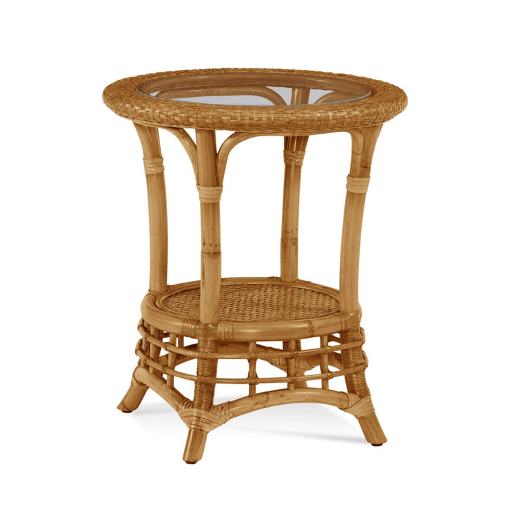 Luca Chairside Table Birch Lane™ Color: Honey