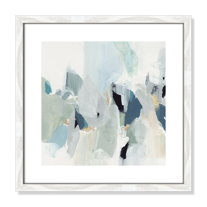Little Talks III' by Isabelle Z - Painting Print Casa Fine Arts Size: 18.25" H x 18.25" W x 0.75" D Format: White Wood Framed Paper
