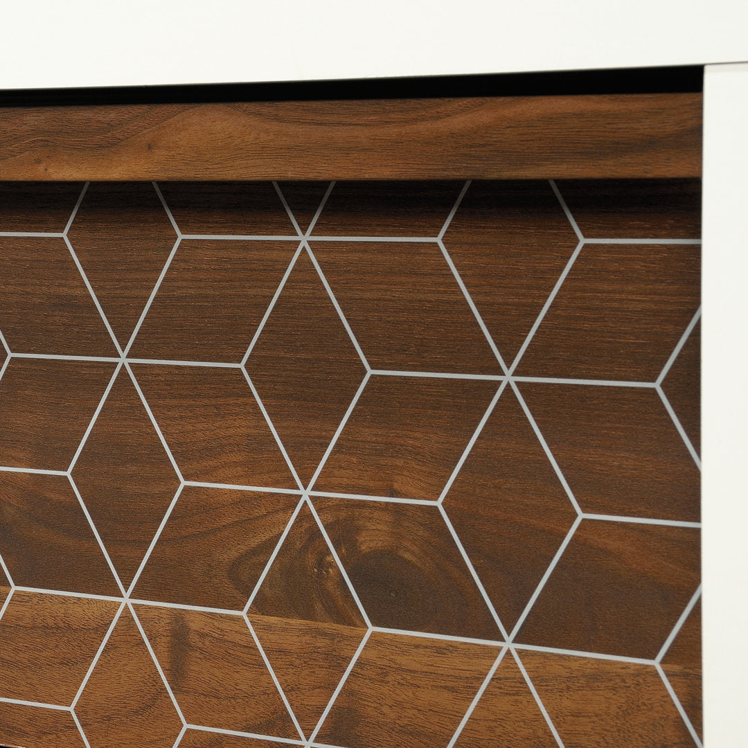 Holtzlander Double Dresser Union Rustic Color: Soft White