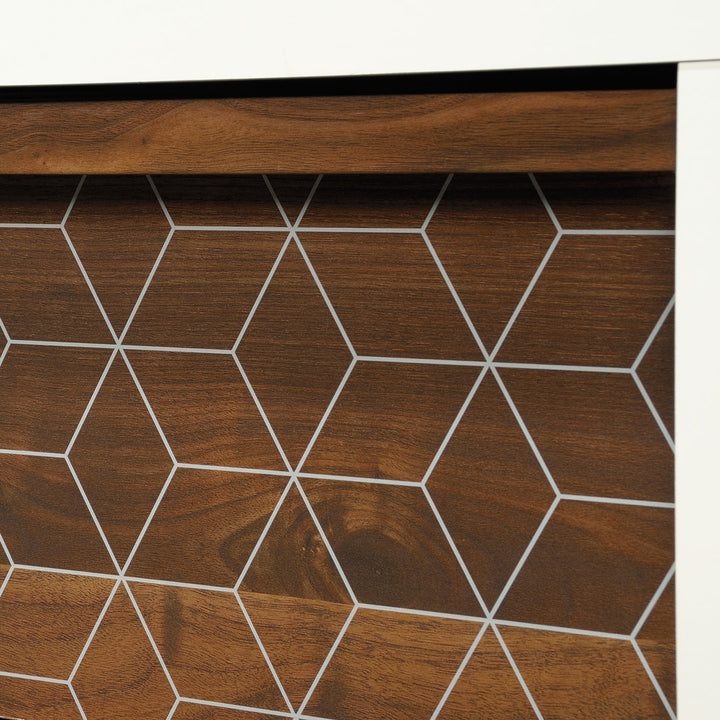 Holtzlander Double Dresser Union Rustic Color: Soft White
