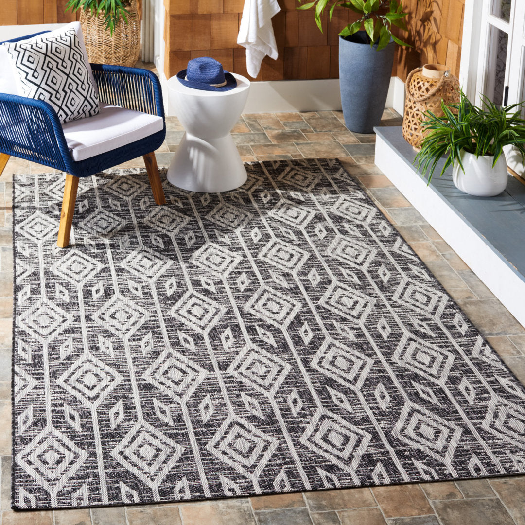 Estaugh Performance Ikat Rug Union Rustic Rug Size: Rectangle 8' x 10'