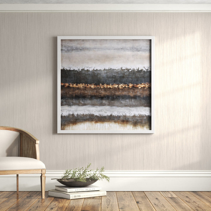 Sevine Layers - Picture Frame Painting on Canvas Birch Lane™