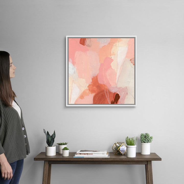 Terracotta Cloud II by June Erica Vess - Photograph Print Orren Ellis Size: 26" H x 26" W x 1.75" D Format: White Framed