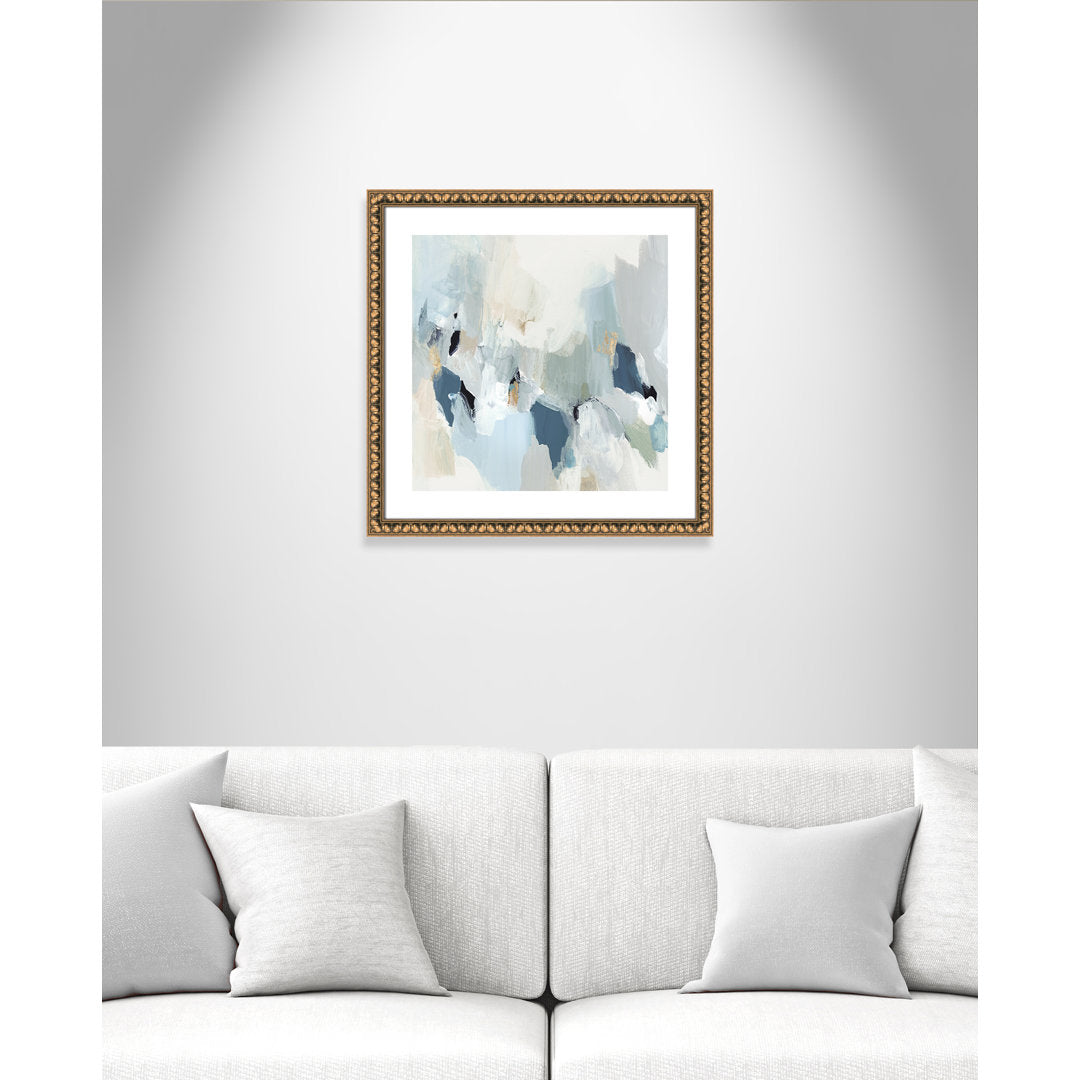 Little Talks II by Isabelle Z - Picture Frame Print on Canvas Casa Fine Arts Size: 24.75" H x 24.75" W x 1.13" D Format: Gold Bead Framed Paper