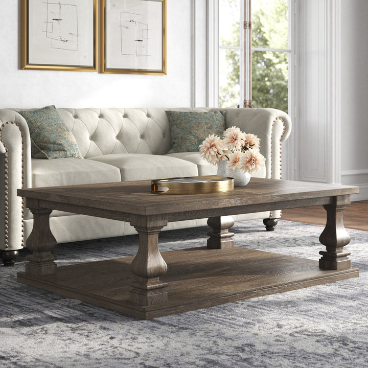 Briana Floor Shelf Coffee Table Kelly Clarkson Home