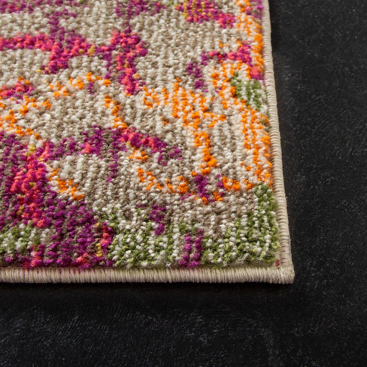 Felty Abstract Ivory/Multi Area Rug Langley Street® Rug Size: Square 11'