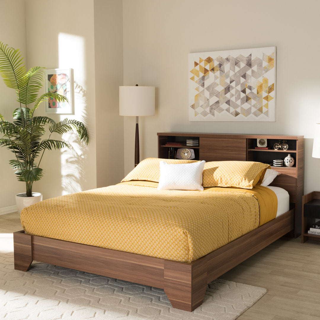 Yessenia Queen Platform Bed Grovelane