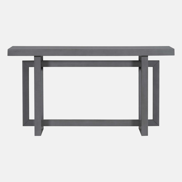 Thedrick 59" Extra Long Entryway Table Console Table 17 Stories Color: Dark Gray