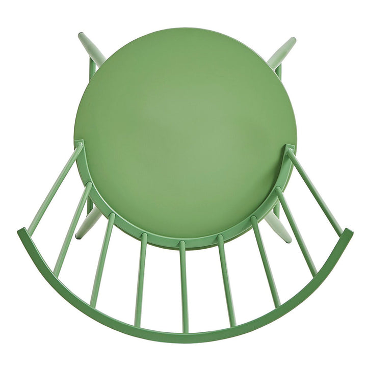 Kennamer Metal Slat Back Side Chair (Set of 2) Laurel Foundry Modern Farmhouse® Color: Green Meadow