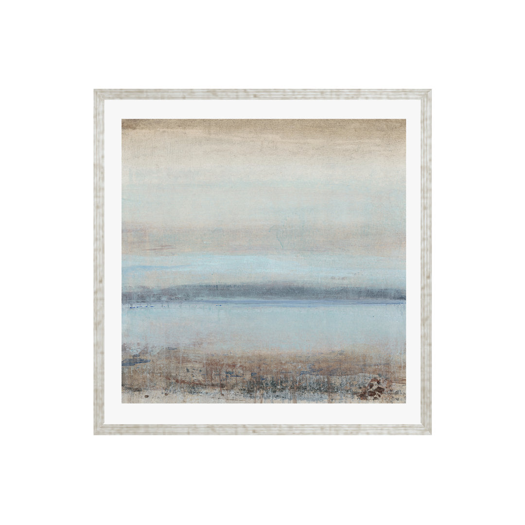 Tranquility I by Tim O'Toole - Picture Frame Painting Joss & Main Frame Color: Pattern Silver Size: 32"H x 48"W