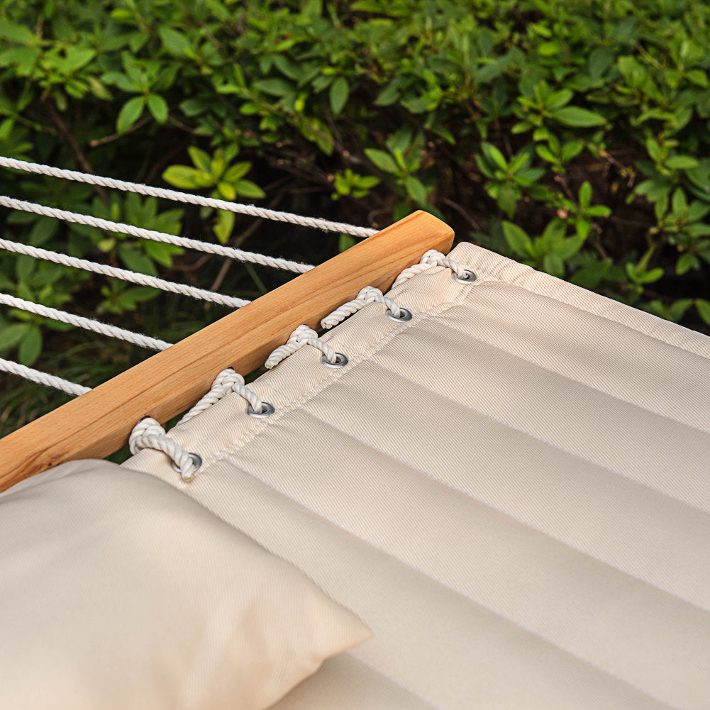 Mitre Double Camping Hammock Arlmont & Co. Color: Natural