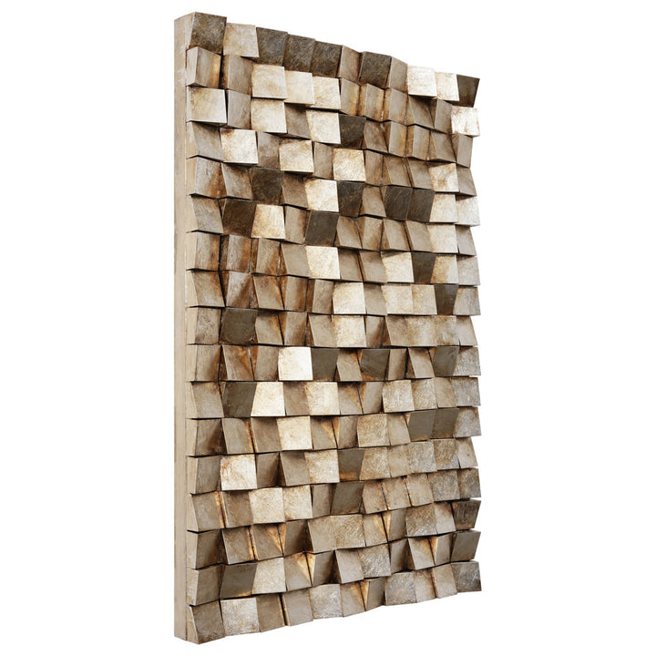 Textured 1 by Primo - Unframed Blocks on Wood Red Barrel Studio®