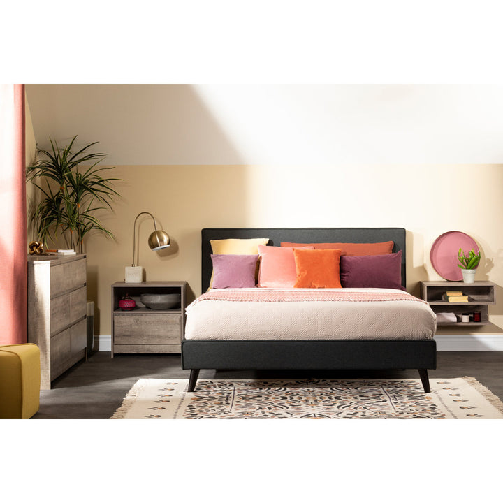 Sazena Nightstand South Shore Color: Weathered Oak