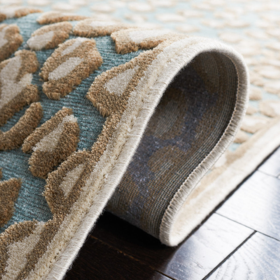 Banerjee Paradise Performance Animal Print Rug Mercer41 Rug Size: Rectangle 5'3" x 7'6"