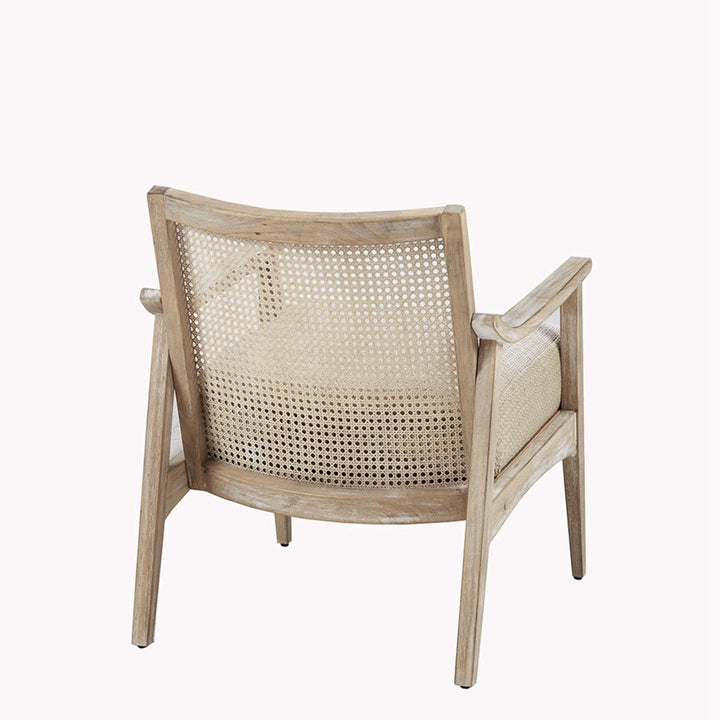 Kelly Cane Back Accent Chair INK+IVY