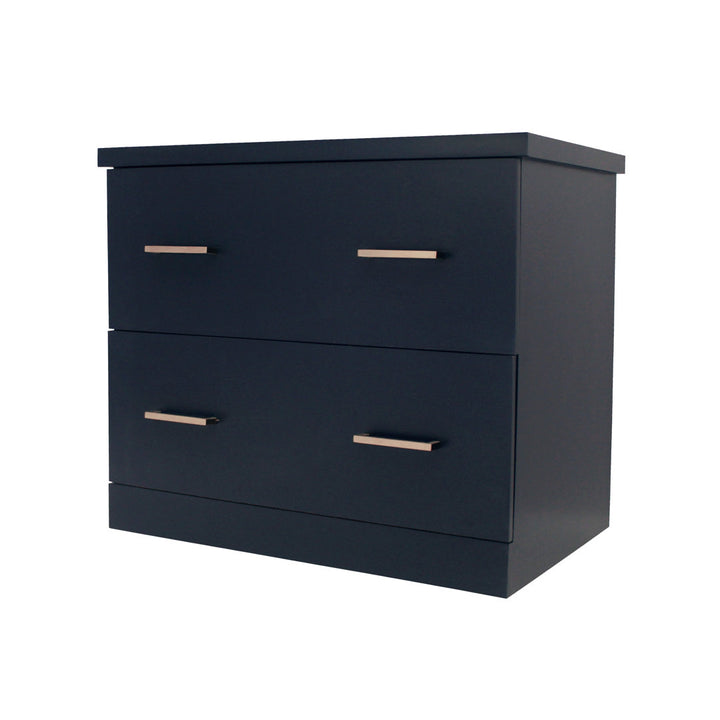 Socorro 2-Drawer Lateral Filling Cabinet Beachcrest Home™ Color: Red Oak/Gold