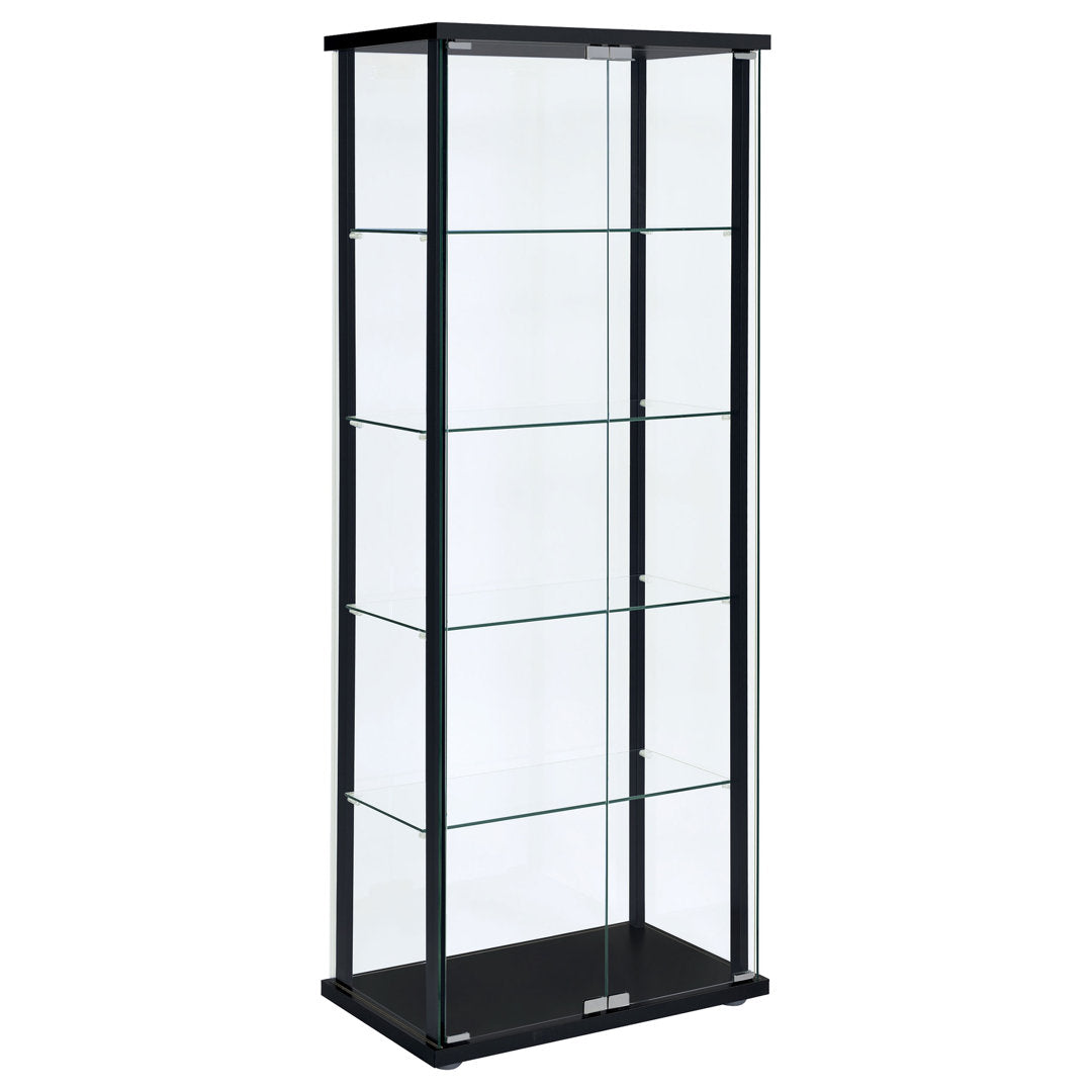 Nieves Curio Cabinet Mercury Row®
