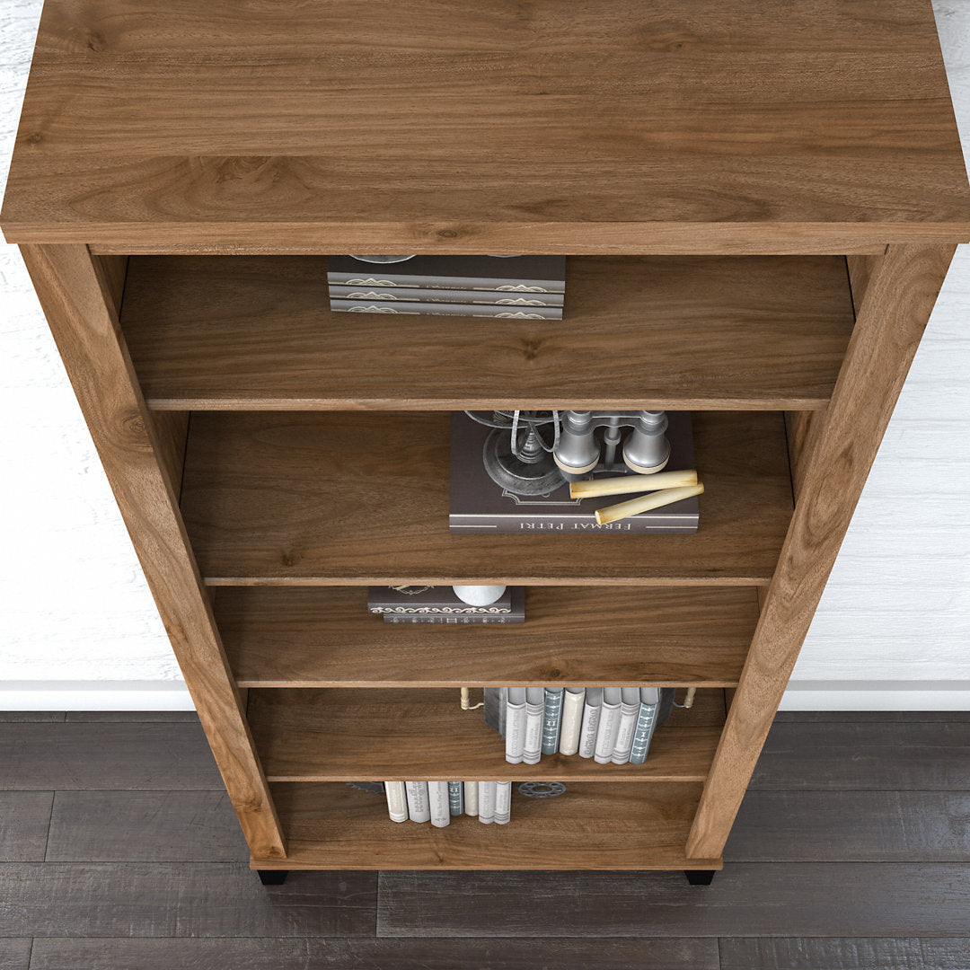 Magomed Bookcase Gracie Oaks Color: Fresh Walnut