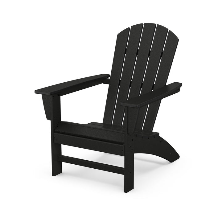 Nautical Adirondack Chair POLYWOOD® Color: Black