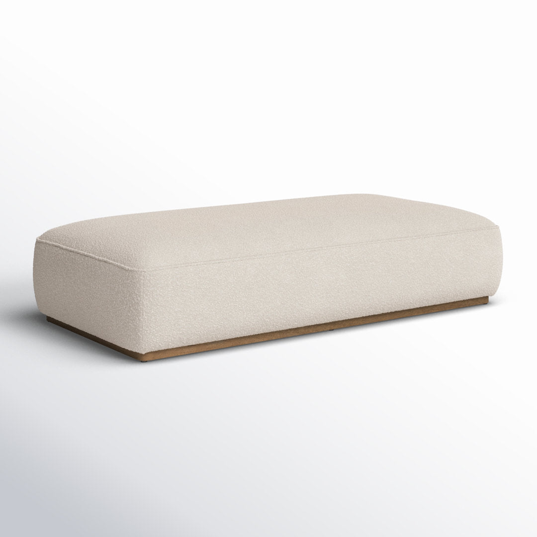 Kashida 65.5" Wide Rectangle Ottoman AllModern