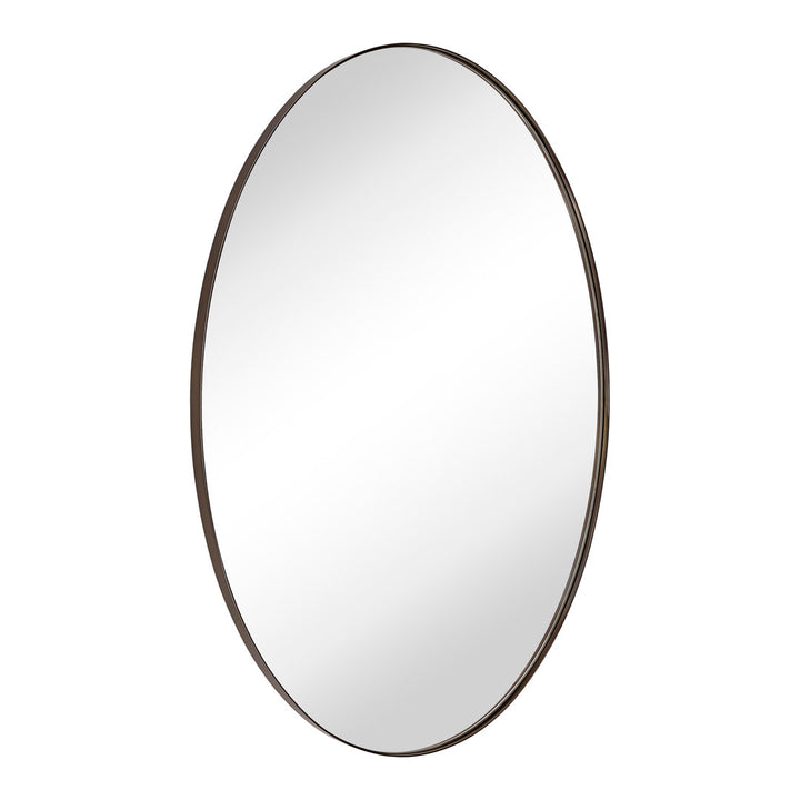 Javell Bathroom Mirror Ebern Designs Size: 30" x 20" Finish: Oil Rubbed Bronze