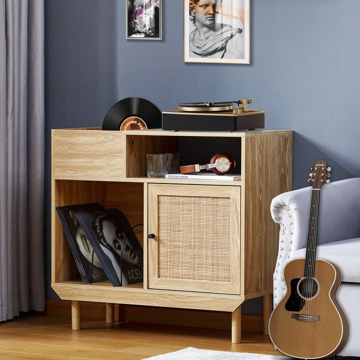 Audio Cabinet Breakwater Bay Color: Natural